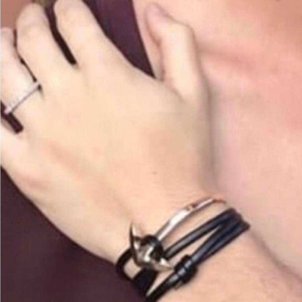 NWOT Genuine Leather Anker Wrap Bracelet